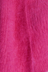 SET CROP TOP PIÙ CARDIGAN FUCSIA