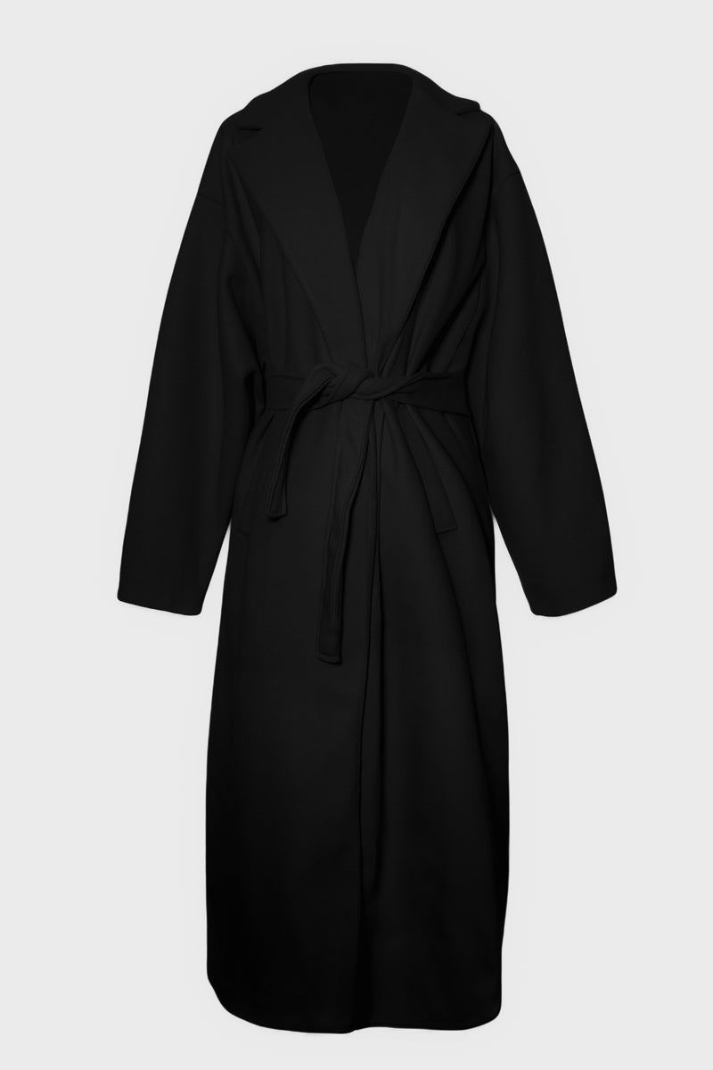 CAPPOTTO PANNO NERO